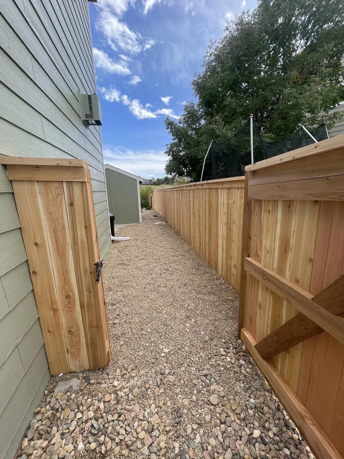 Fence installed by Denver Fence Pros