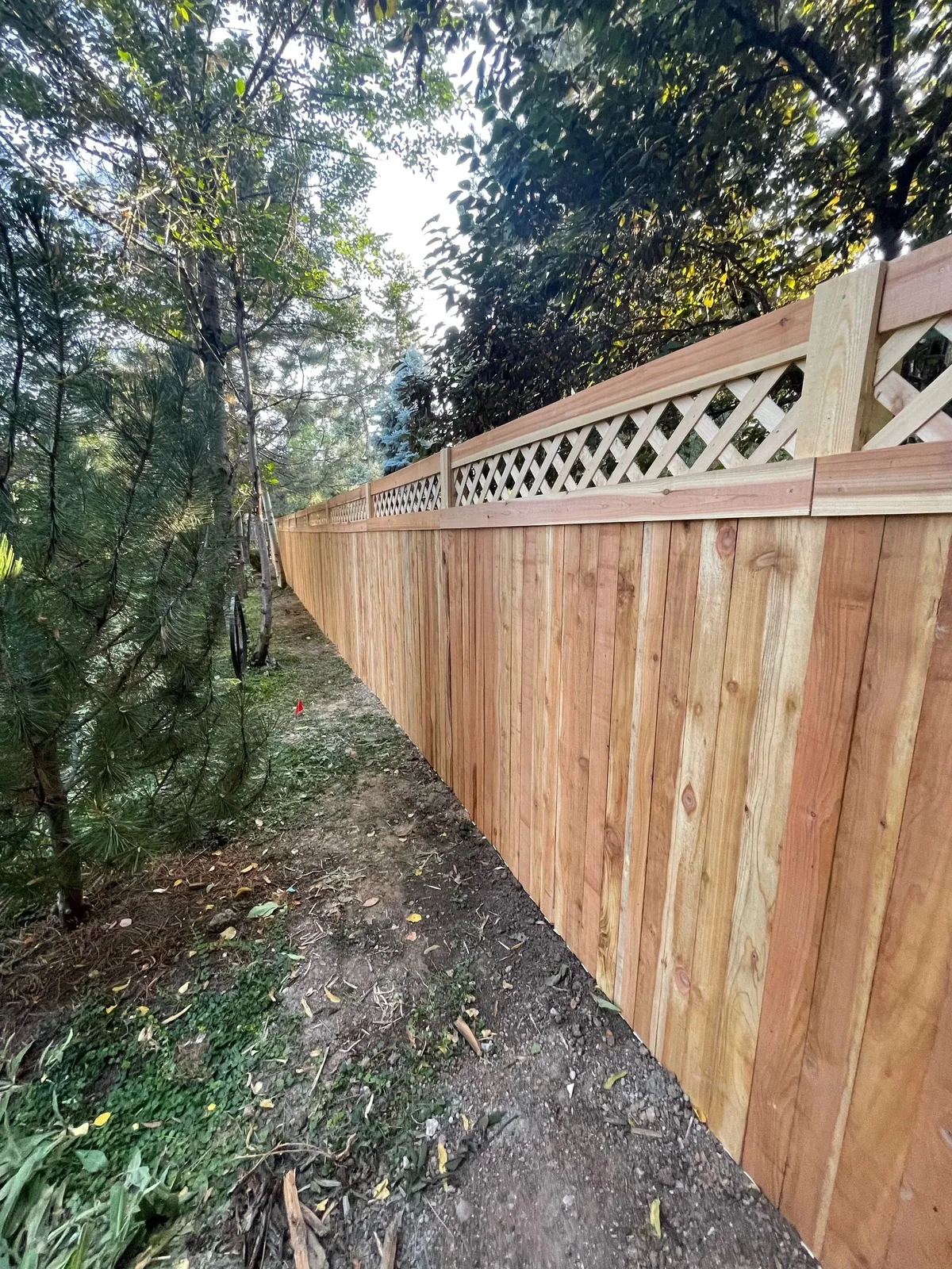 Fence installed by Denver Fence Pros